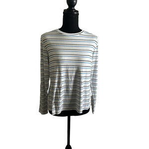 NWT Addison Bay Striped Long Sleeve Tee | XS | Soft Stretch Jersey